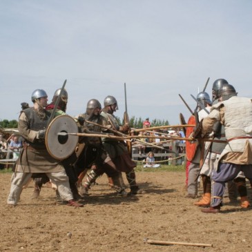 Mittelalterliche Schlacht in Trappenkamp